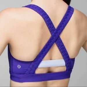 Lululemon Inner Heart Bra- Dark/Light Purple